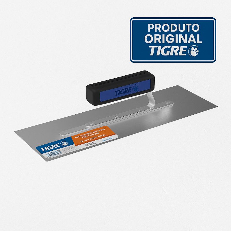 Desempenadeira De Aço Inox Cabo Aberto 35CM Tigre em Oferta na Shopee