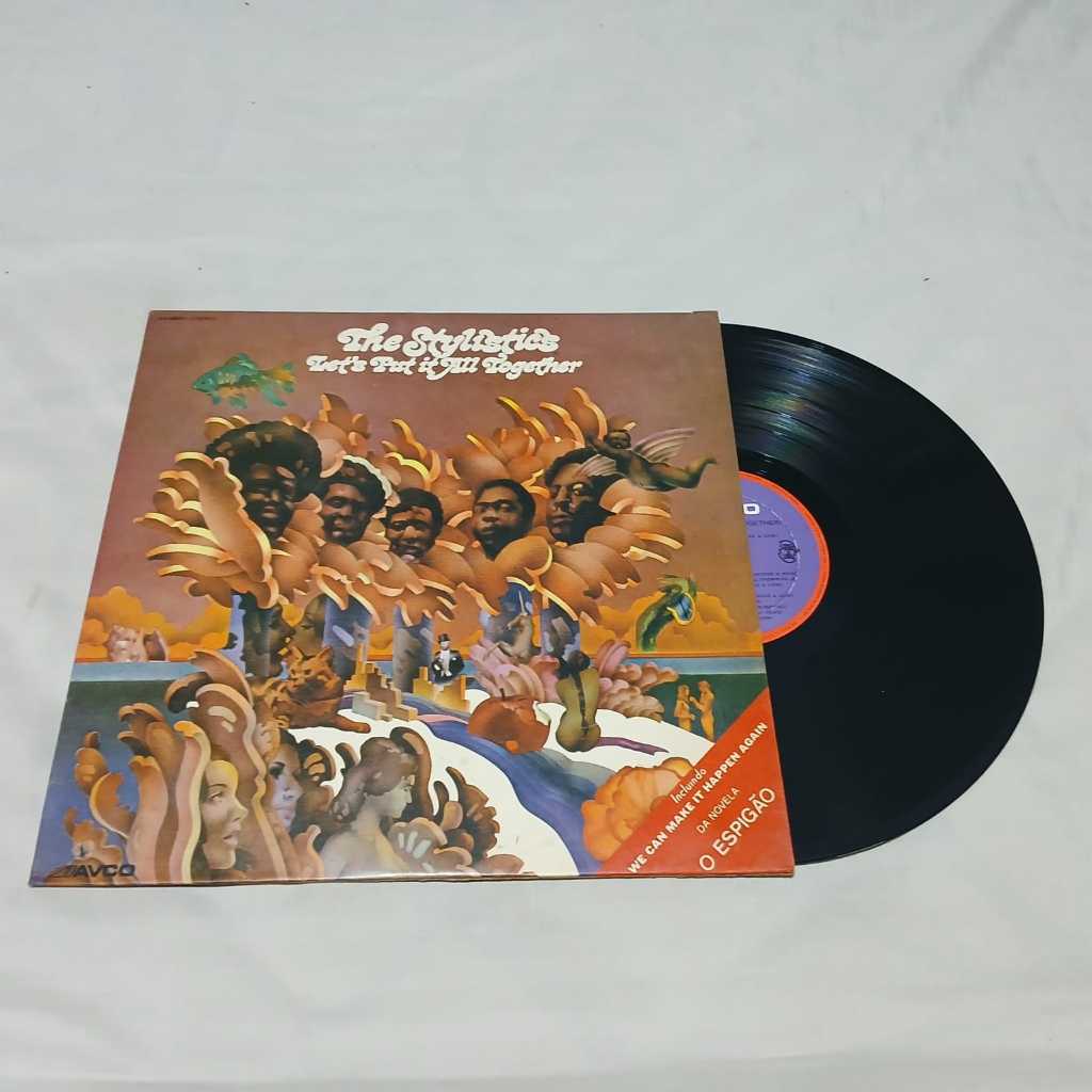 Disco Vinil The Stylistics Let's Put It All Together Lp 1974