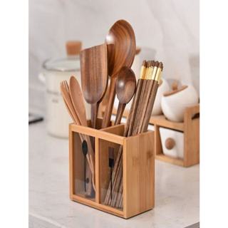 Porta Talheres Bambu Organizador Escorredor de Bambu em Oferta na Shopee