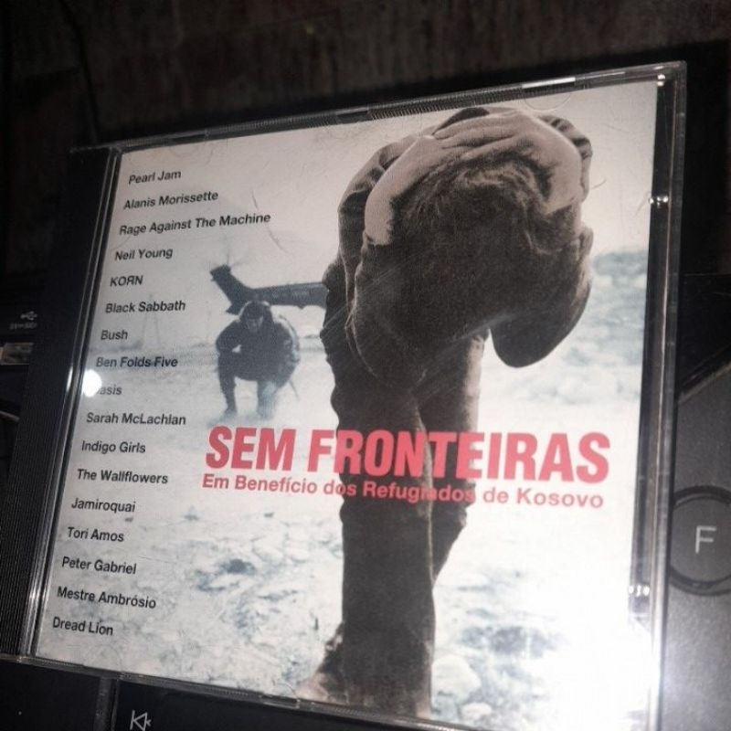 CD ORIGINAL- Sem Fronteiras - Pearl Jam Oasis Black Sabbath Korn Last Kiss