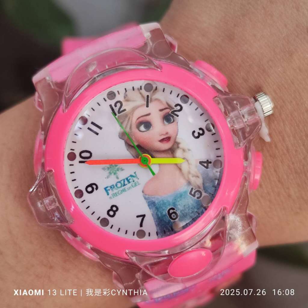Relógio Infantil Feminino com Luz e Flash - Sem Música, Envi em Oferta na Shopee