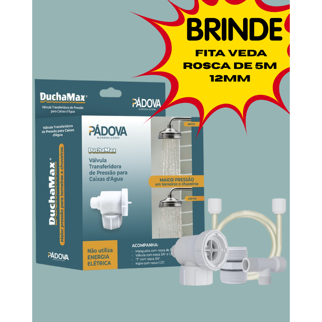 VÁLVULA TRANSFERIDORA ALTERNADORA MAIOR e MAIS PRESSÃO PARA CAIXA DÁGUA TUCHÃO Duchão TORNEIRA CASA CHUVEIRO  C/BRINDE em Oferta na Shopee