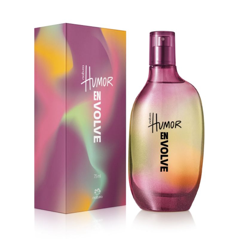 Perfume Humor Envolve 75ml Desodorante Colônia Unissex Natura