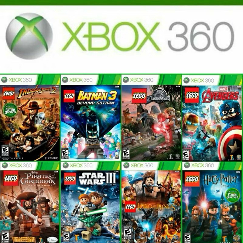 Jogos Lego Xbox 360 Lt3.0/Ltu 3.0