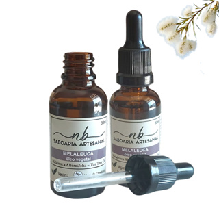 2un Óleo Vegetal Melaleuca 100% Puro Elimina Caspa Seborreia em Oferta na Shopee