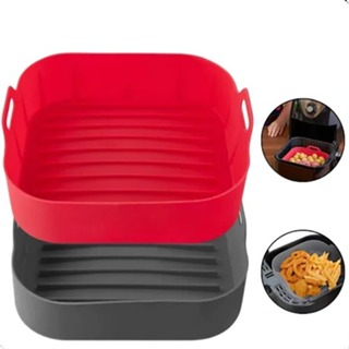 Forma De Silicone Airfryer Cesto Fritadeira Elétrica Grande 21CM em Oferta na Shopee