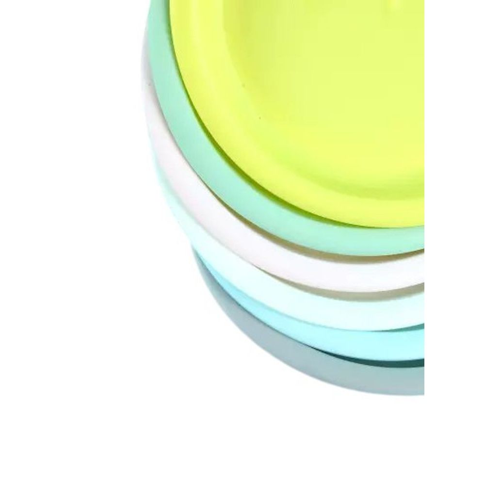 PEGUE & MONTE - 6 PRATO PLASTICO - KIT LANCHEIRA - CESTO LIXO - ORGANIZADOR TALHERES - ROLO AUTO ADESIVO - BOMBA AR PÉ em Oferta na Shopee