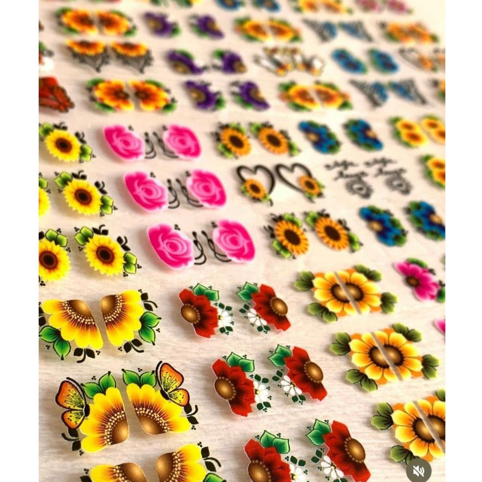 480 Adesivos para unhas 3D (COM ESCOLHA) ENVIO RAPIDO! Peliculas decoração de unha em Oferta na Shopee