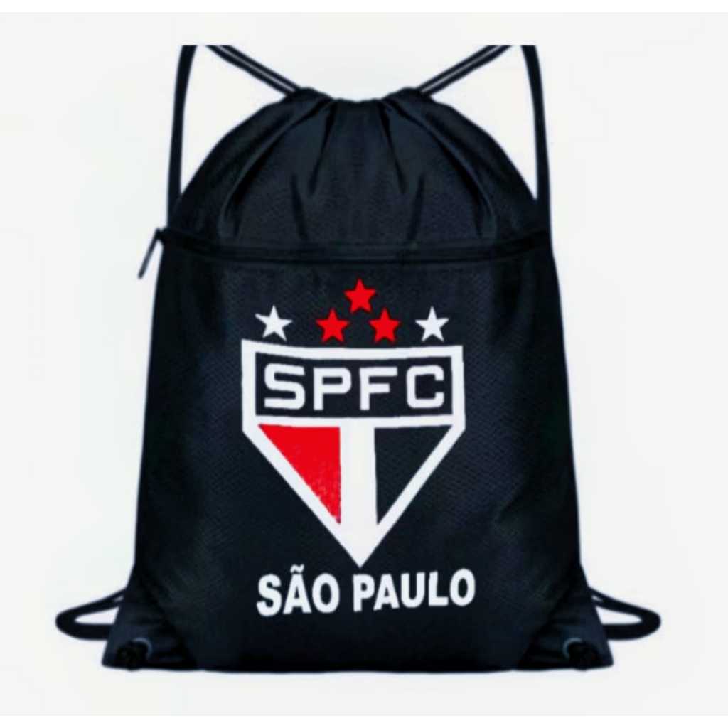 Mochila deTime de Futebol Saco Nylon Acadêmia Treino Personalizada Corinthians Palmeiras São Paulo