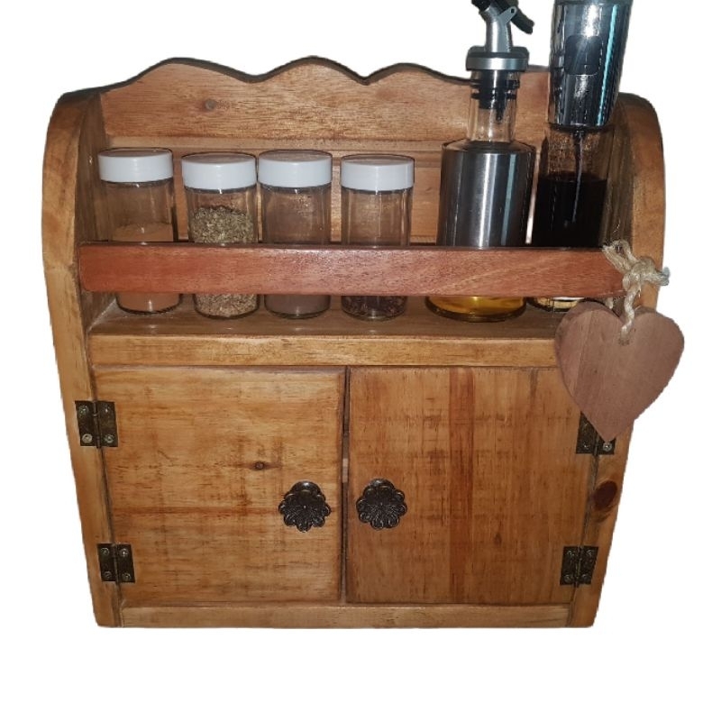 Porta Tempero Armário Madeira: Onde Comprar | BuscaProdutos