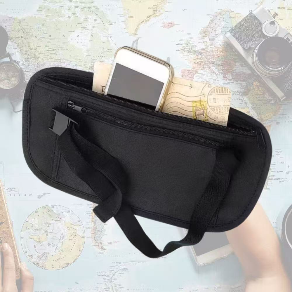 Pochete Doleira Slim Porta Dolar Celular Corrida Viagem--LUNA em Oferta na Shopee