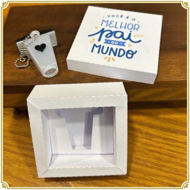 Monóculo Personalizado com Foto - Presente Especial Dia dos Pais