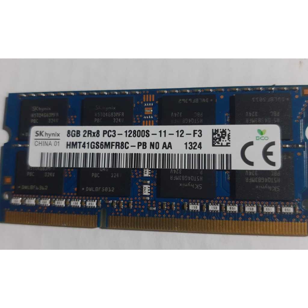 Memória Notebook Hynix 8gb  Ddr3 1600mhz Pc3 12800s