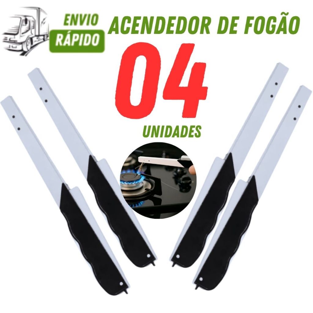 Acendedores de Fogão com Linha Premium de Multidisparos Novo e Pratico para Cozinha e Fogão em Geral