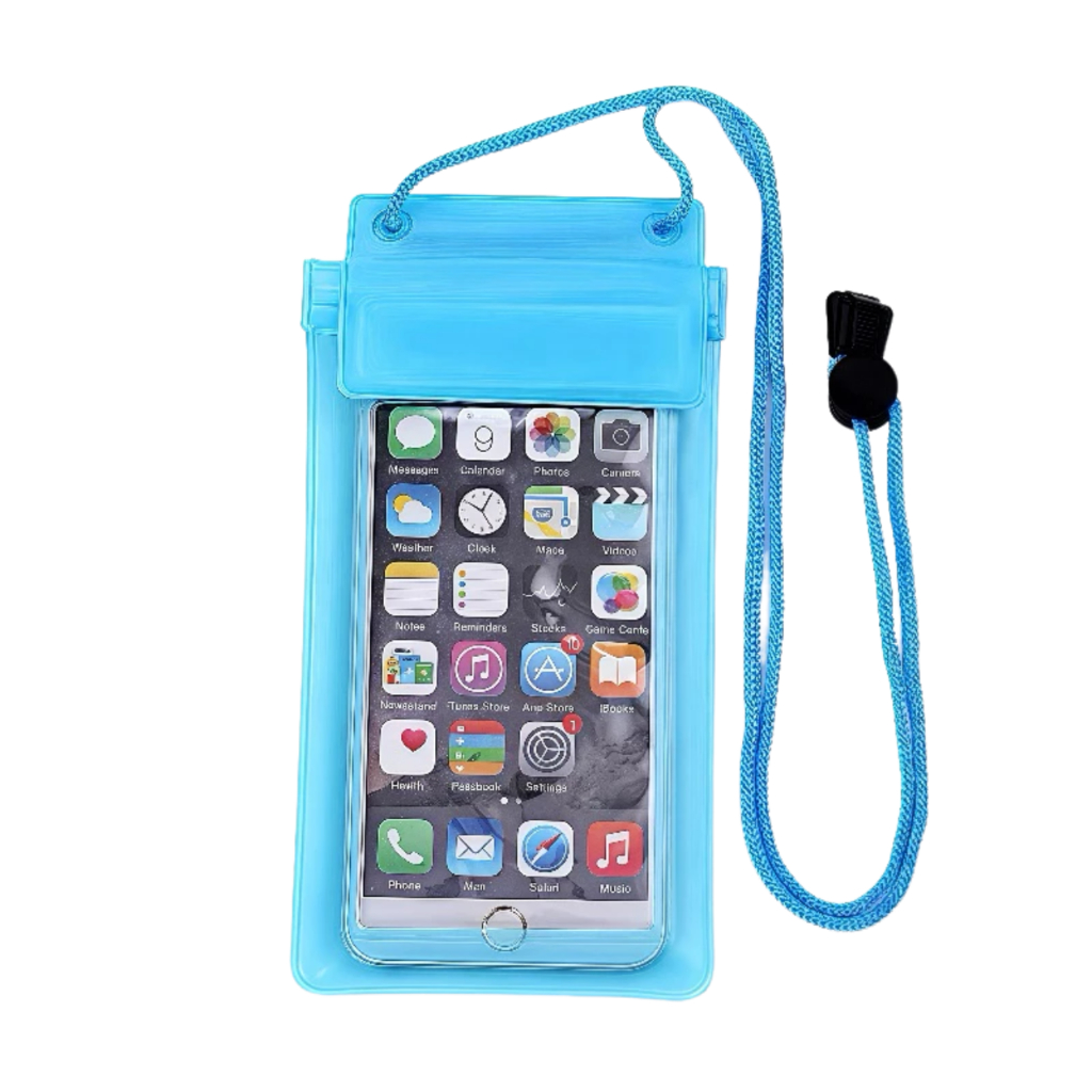 kit 2 Capinhas Capa De Celular À Prova D'água Proteção Impermeável Mergulhos Aquáticas Chuva em Oferta na Shopee