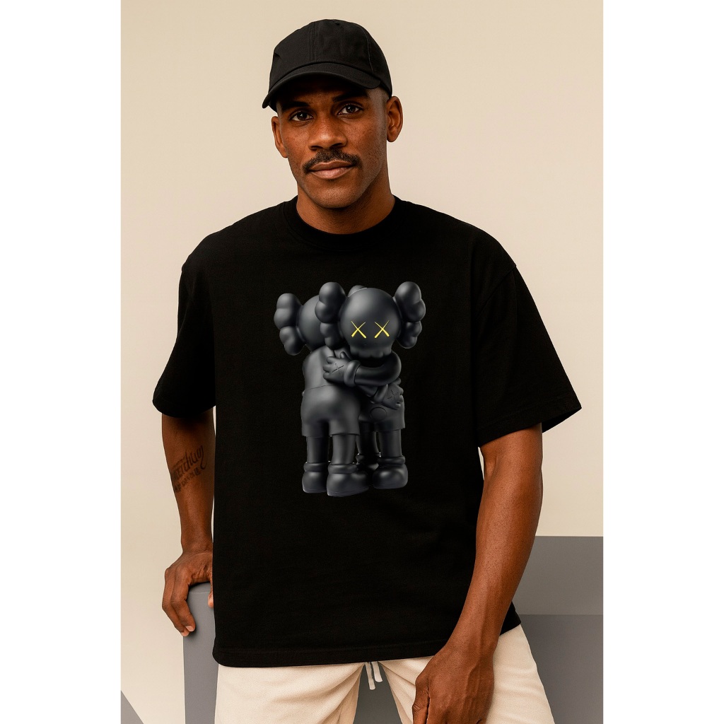 Camiseta Americana Oversized Gringa Camisa Verão Solto Larga Estilo Versátil Moda Estilo de Rua