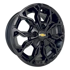 Kit 4 Rodas Aro 13 4x100 Celta Monza Corsa Classic Bicos de Brinde Black Piano M16