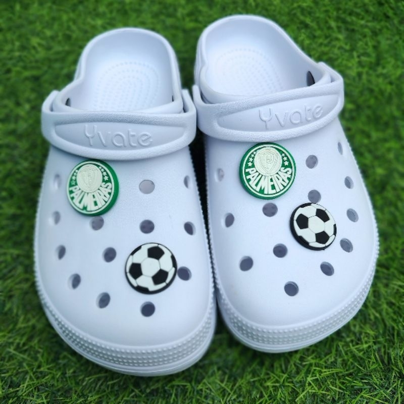 Sandália babuche Palmeiras feminino unissex adulto infantil antiderrapante super leve e macia confortável