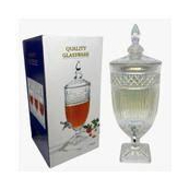 Suqueira Vidro 5 Litros Luxo Furtacor Importada de Vidro - GMB Imports