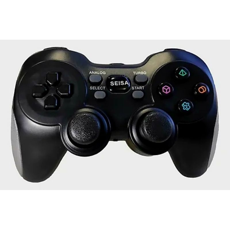 Controle Joystick sem fio para Android PC PS2 PS3 Xbox 360 SEISA SJ-819 em Oferta na Shopee