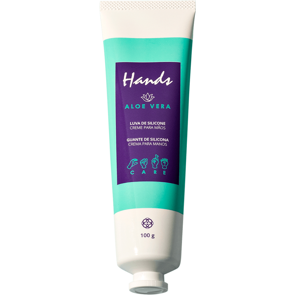 Luva De Silicone Hinode Creme Hidratante Para As Mãos 100g