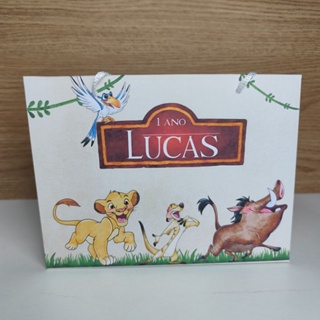 Sacolinha Personalizada Rei leão - Pegue e Monte em Oferta na Shopee