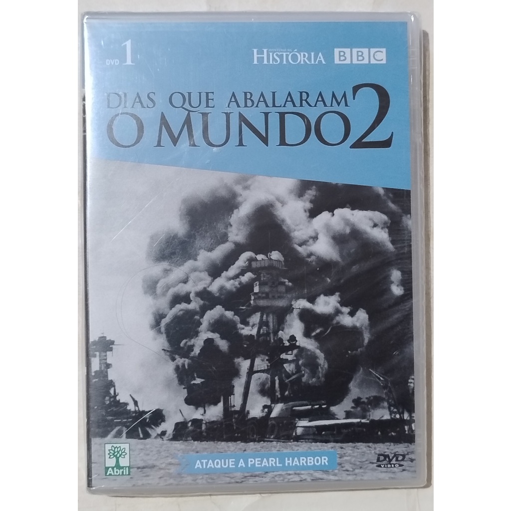 Dvd Dias Que Abalaram O Mundo 2 Ataque Pearl Harbor Lacrado