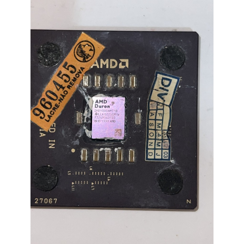 CPU AMD Duron 1000 Socket A (462)