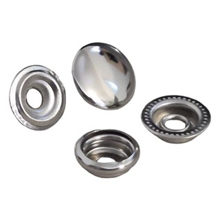 Botão de pressão 80 e 100 de ferro da Baxmann niquelado e latonado em Oferta na Shopee