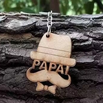 Chaveiro lembrancinha mdf dia dos pais 30 unidades