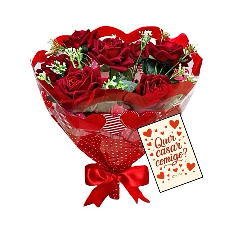 Buque de Rosas Vermelhas Artificial: Onde Comprar | BuscaProdutos