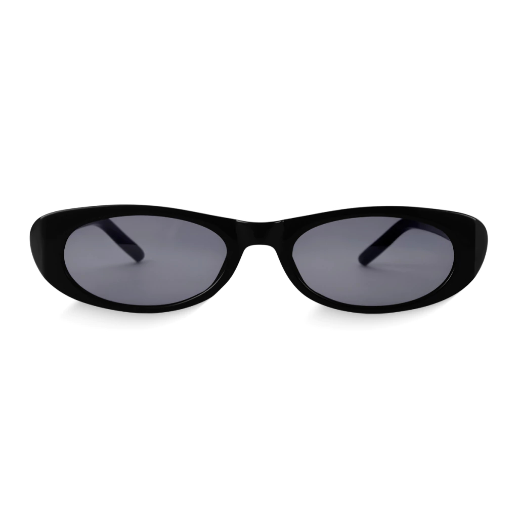 Óculos De Sol Feminino Saint Germain Amalfi Preto Uv400 Oval