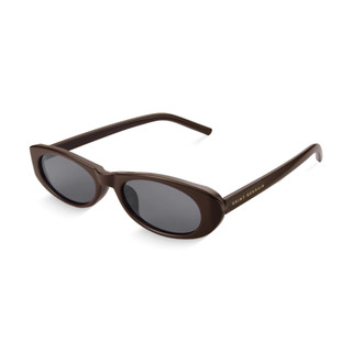 Óculos De Sol Feminino Saint Germain Amalfi Marrom Uv400 Oval Kurt Cobain