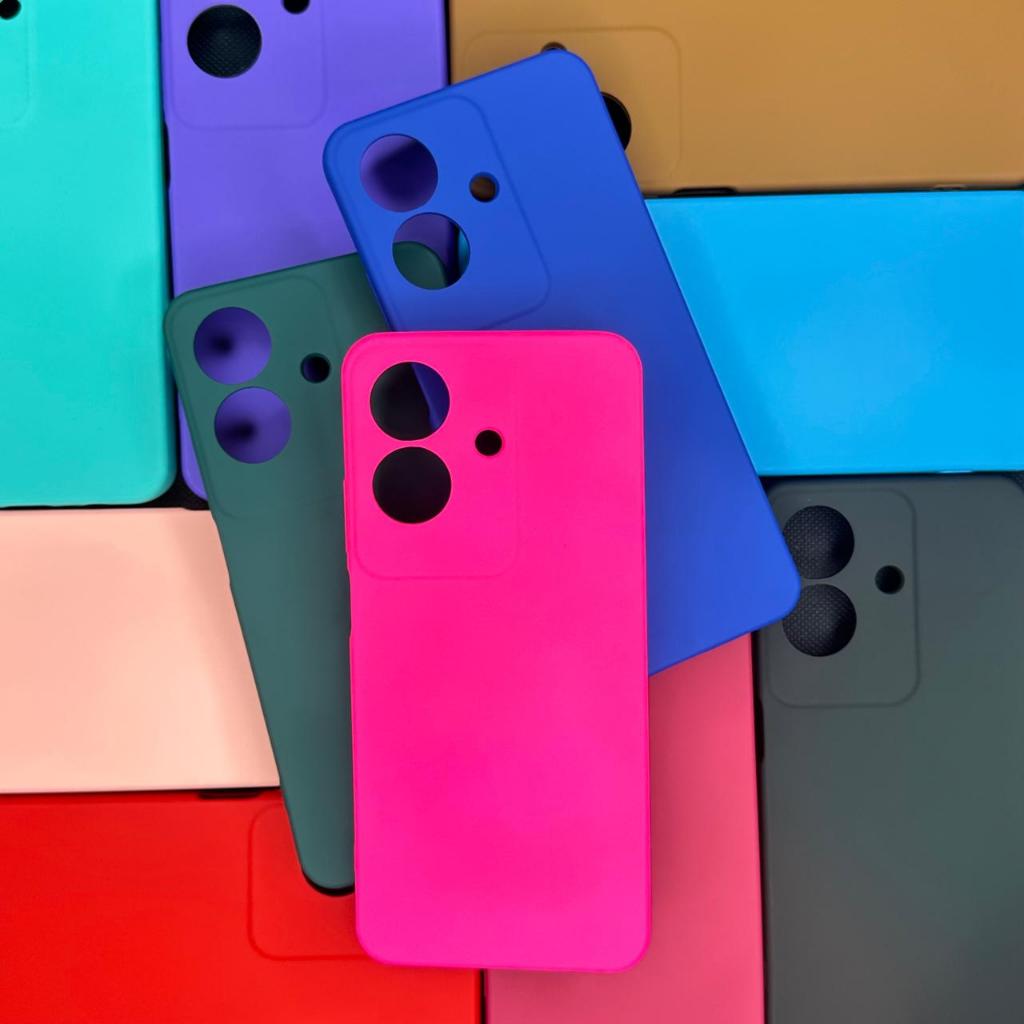 Capa ou Kit Capa + Pelicula 3D Para Realme Note 60 / Note 60X Capinha Aveludada Case em Oferta na Shopee