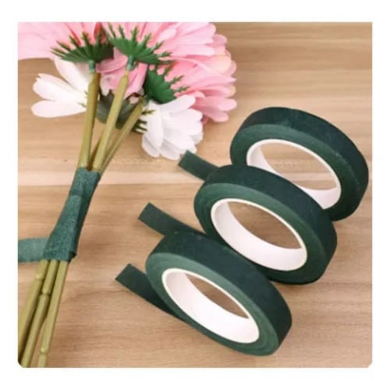 Fita Floral Auto-Adesiva Florista De Verde Fitas Para Flores De Bricolage em Oferta na Shopee