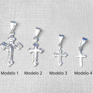 PINGENTE CRUZ PRATA 925 ORIGINAL em Oferta na Shopee