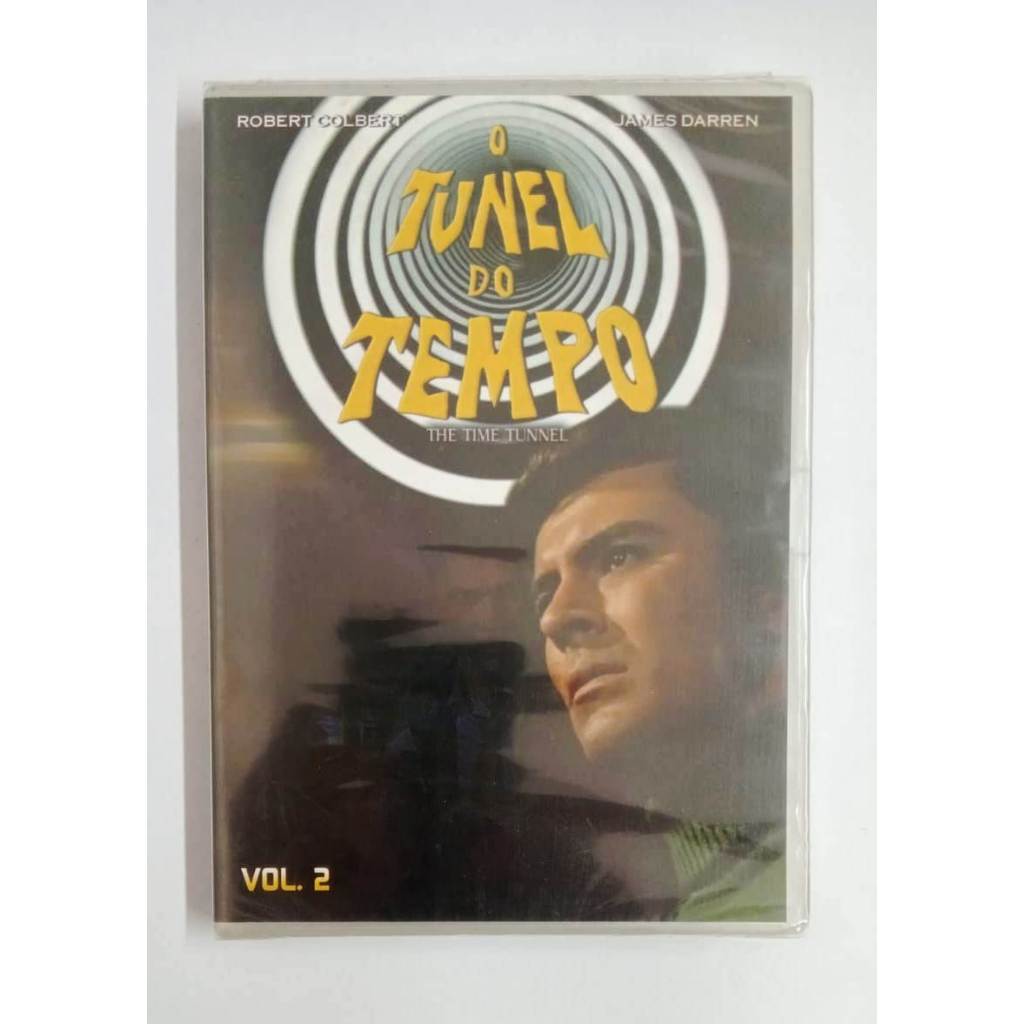 DVD seriado O túnel do tempo vol. 2 Robert Coubert original lacrado msa