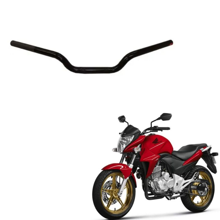 Guidão Preto Cb 300 Modelo Original Todos os anos