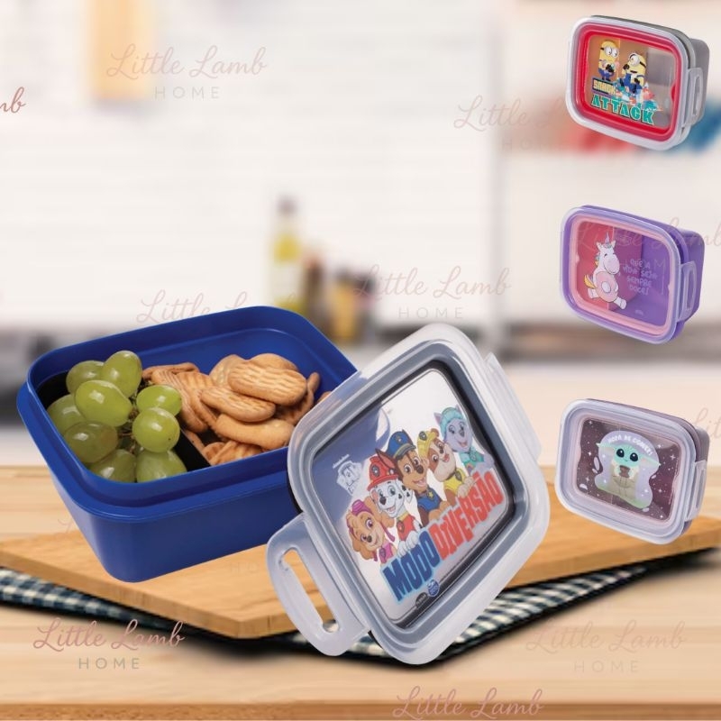 Pote Marmita hermética divisórias vedação lanche - Plasútil em Oferta na Shopee