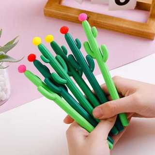 Kit de 4/8/12 Canetas Com Formato De Cacto Kawaii Ponta fina - Papelaria fofa em Oferta na Shopee