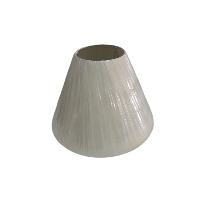 Cupula de  tnt cafe com leite  para abajur pendente luminaria suporte para abajur