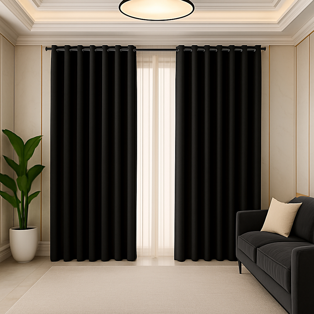 Cortina Para Sala 3m x 2m20 Roma Diversas Cores - Tigrino em Oferta na Shopee