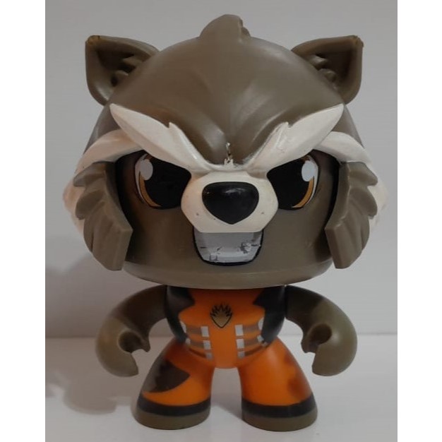 Boneco Troca Face do Personagem Rocket Raccon Might Mugs - Marvel - Hasbro