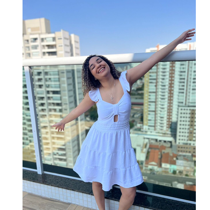 Vestido curto Feminino Com bojo  elegante  conortavel tres marias tecido duna Nao amaça em Oferta na Shopee