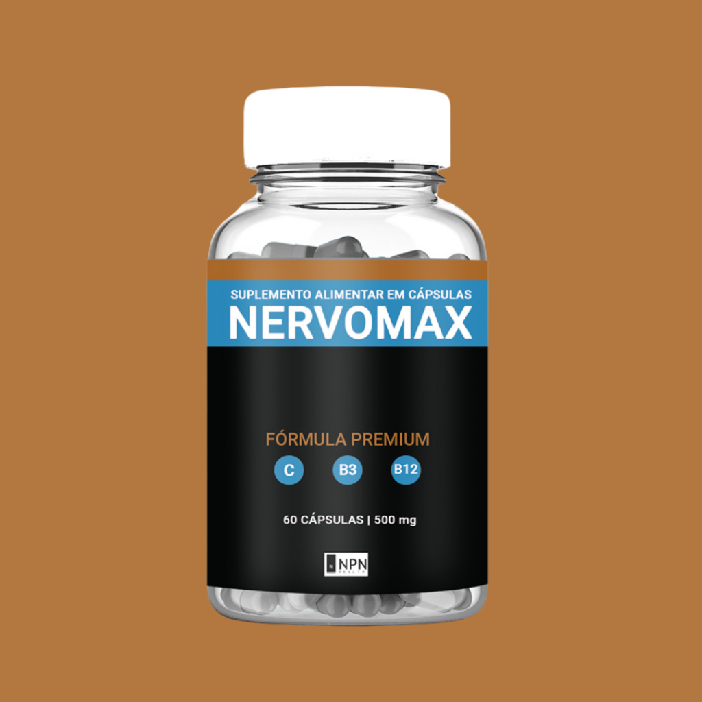 Premium Nervomax 60 Cápsulas Envio Imediato