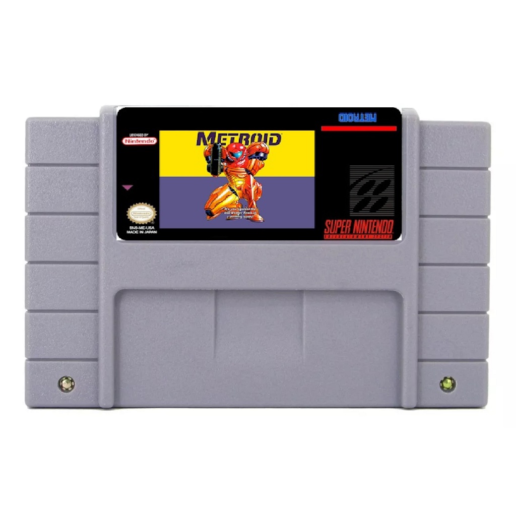 Metroid Classic Nes Edition Em Portugues Super Nintendo Snes