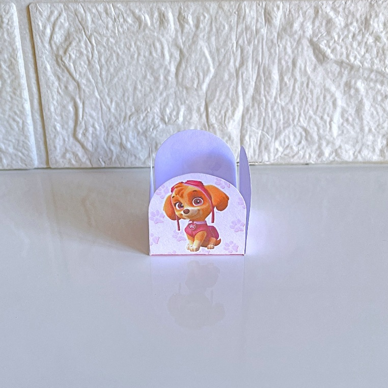FORMINHA DE DOCE PERSONALIZADA SKYE / PATRULHA CANINA MENINA FORMA/ DOCINHO/ BRIGADEIRO/ TRUFA