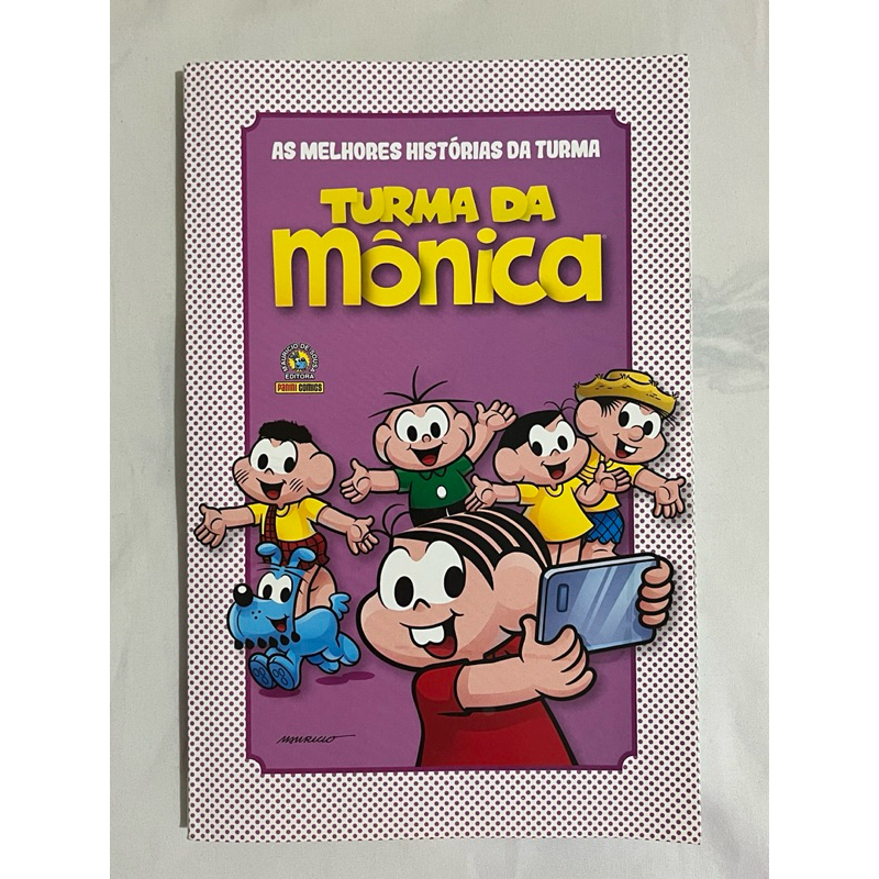 Livro Turma da Mônica As Melhores Histórias da Turma Coletânea de Diversas Histórias da Turma da Mônica — R$ 32,90 em Shopee