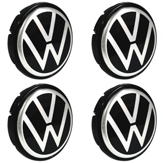 Kit Calotinhas Centro De Roda Miolo New Vw Volkswagen Nivus G5 G6  Gol Golf Polo em Oferta na Shopee