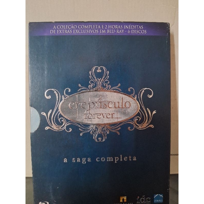 Blu-ray Crepúsculo Forever A Saga Completa Original